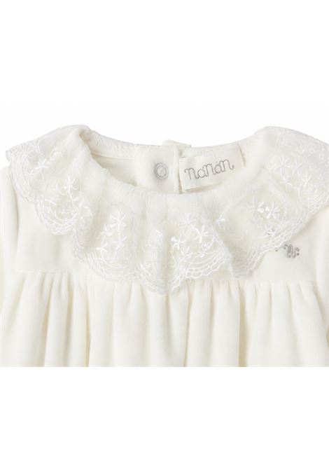 Tutina con ricamo NANAN | I26400OFF WHITE